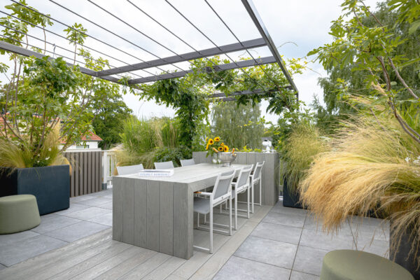 Duurzaam tuinontwerp: hoe kies je de juiste materialen voor je terras?